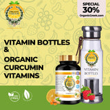 Organic Greek Vitamin Bottles + Organic Greek Curcumin Vitamins