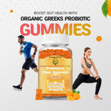 Organic Greek® Probiotic Fiber Gummies Digestive Health Immune Dietary Supplement