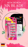 Organic Greek Pink Vitamin Bottles & XMicro Pink Razors For Women