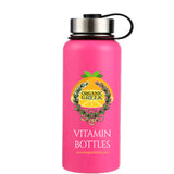 Organic Greek Pink Vitamin Bottles & XMicro Razors For Men & Women, 1 Razor