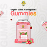 Organic Greek® Ashwagandha Gummies Anti-anxiety Extra Strength Dietary Supplement