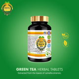 Organic Greek Vitamin Bottles + Green Tea Tablets