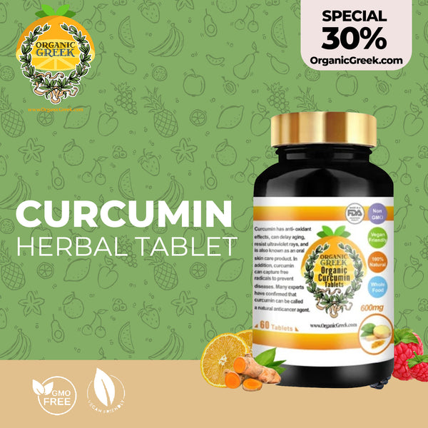 Organic Greek Curcumin Vitamins