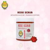 Organic Greek Rose Scrub Exfoliating and Moisture Fragrance for Softer Skin