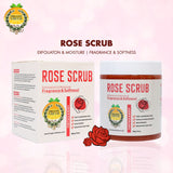 Organic Greek Vitamin Bottles + Rose Scrub For Softer Skin