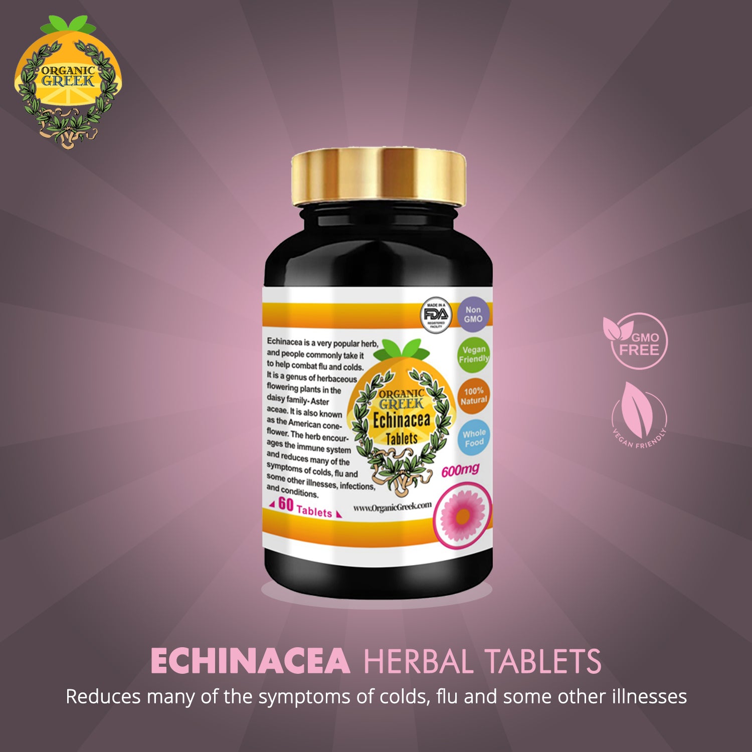 Reduce Any Kinds of Illnesses by Echinacea Tablets