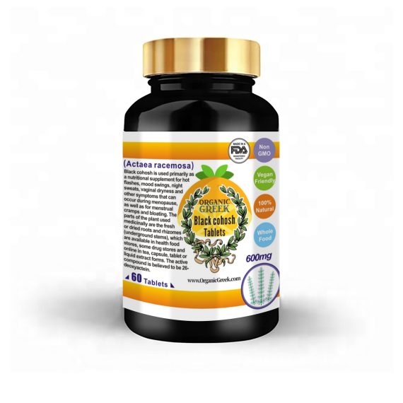 Organic Greek Black Cohosh Tablets