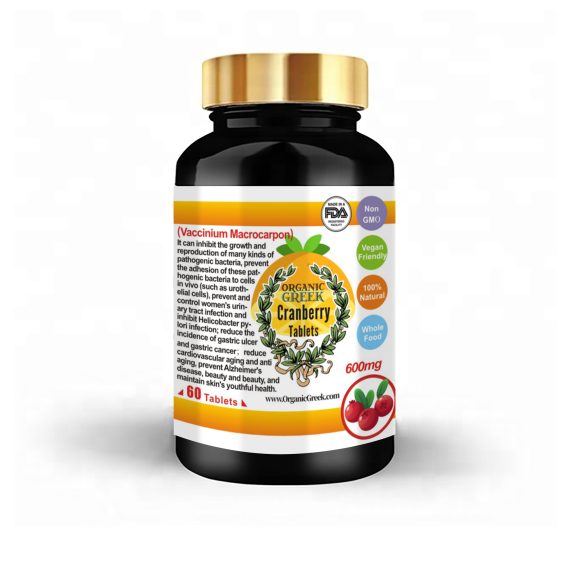 Herbal Cranberry Capsule inhibit the growth