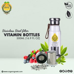 Hydrogen Alkaline Vitamin Bottles