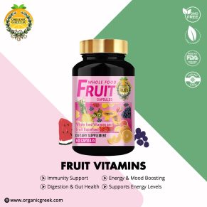 Organic Greek Whole Fruit Capsules Antioxidant