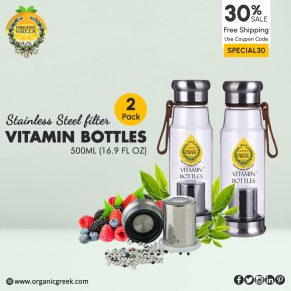 Hydrogen Alkaline Vitamin Bottles 500 mL