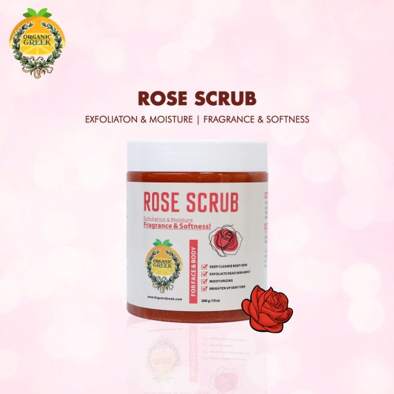 Organic Greek Rose Scrub