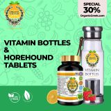 Organic Greek Vitamin Bottles Horehound Tablets