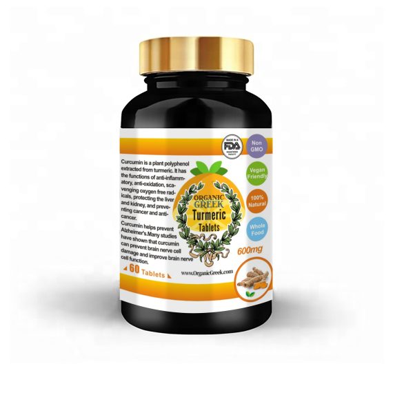 Organic Greek Turmeric Tablets