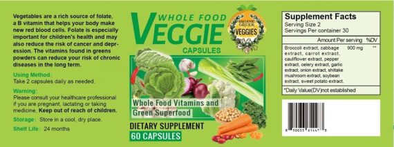 whole produce veggie capsules