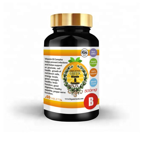 Buy Natural Vitamin B Complex Non GMO