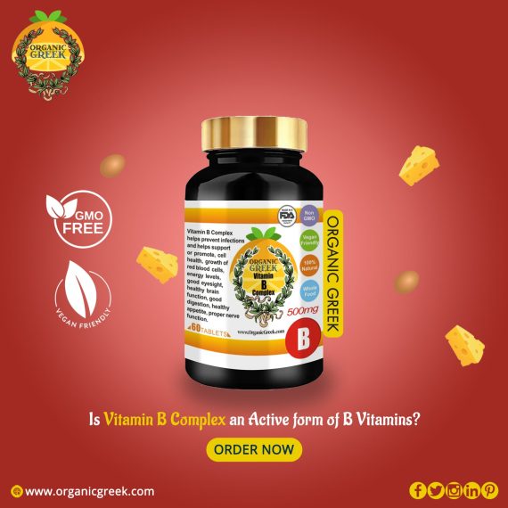 Buy Organic Vitamin B Supplement Non GMO