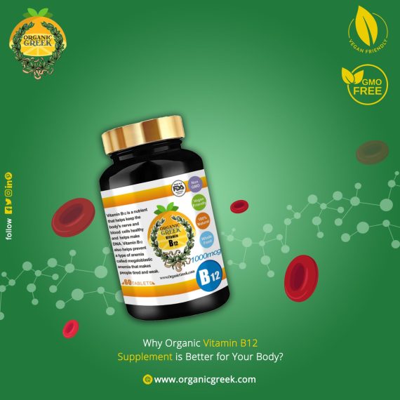 Buy Organic Vitamin B12 Supplement Non GMO