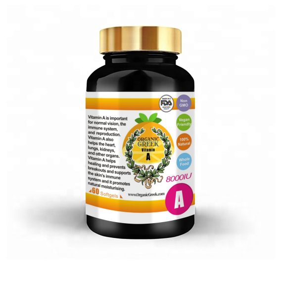 Buy Natural Vitamin A Supplement 8000IU