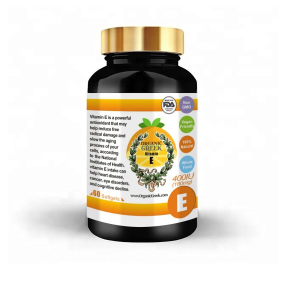 Buy Natural Vitamin E Supplement 400IU